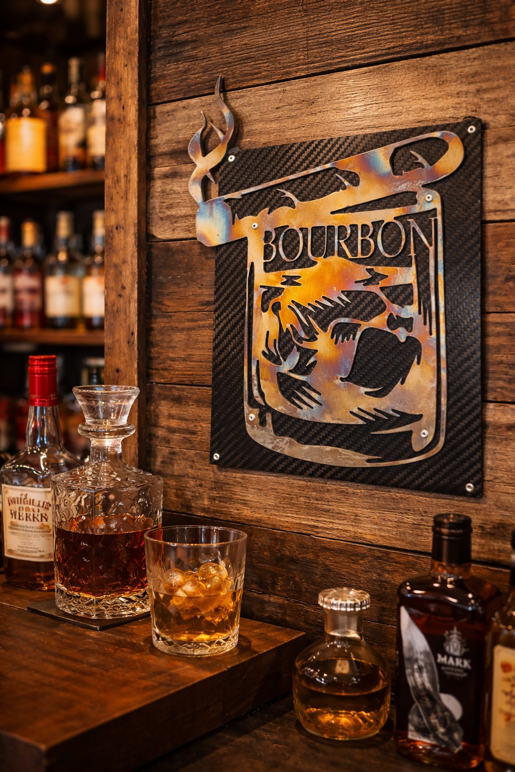Bourbon Bar Decor – Keystone Met'L Co.