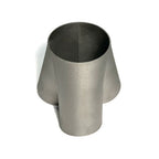 3D Printed Inconel 625 3-1 Merge Collector - 1.75" Primaries to 2.25" Outlet - Butt Weld - 17° Splay Type
