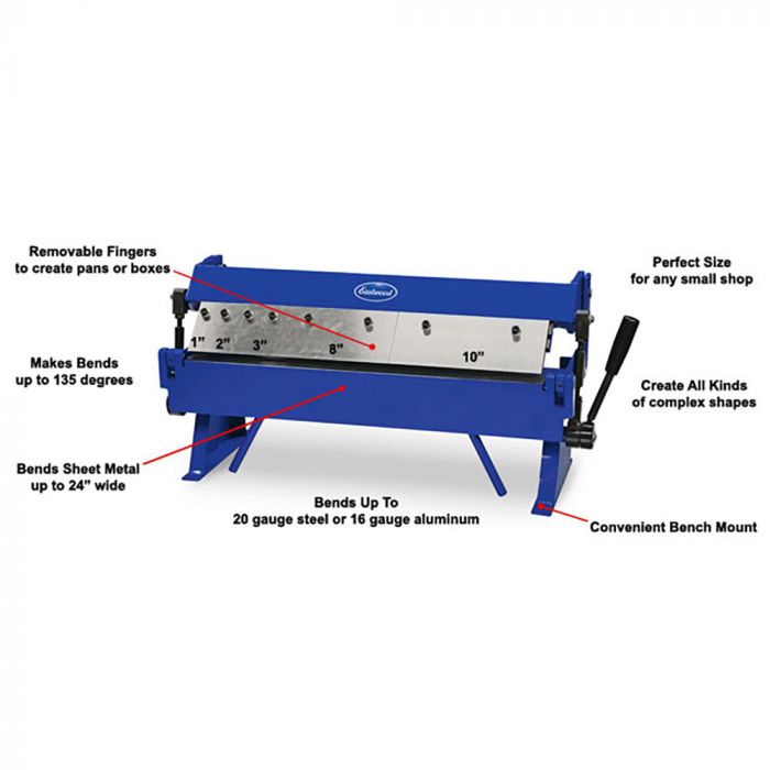 Eastwood 24 Inch Box and Pan Sheet Metal Brake