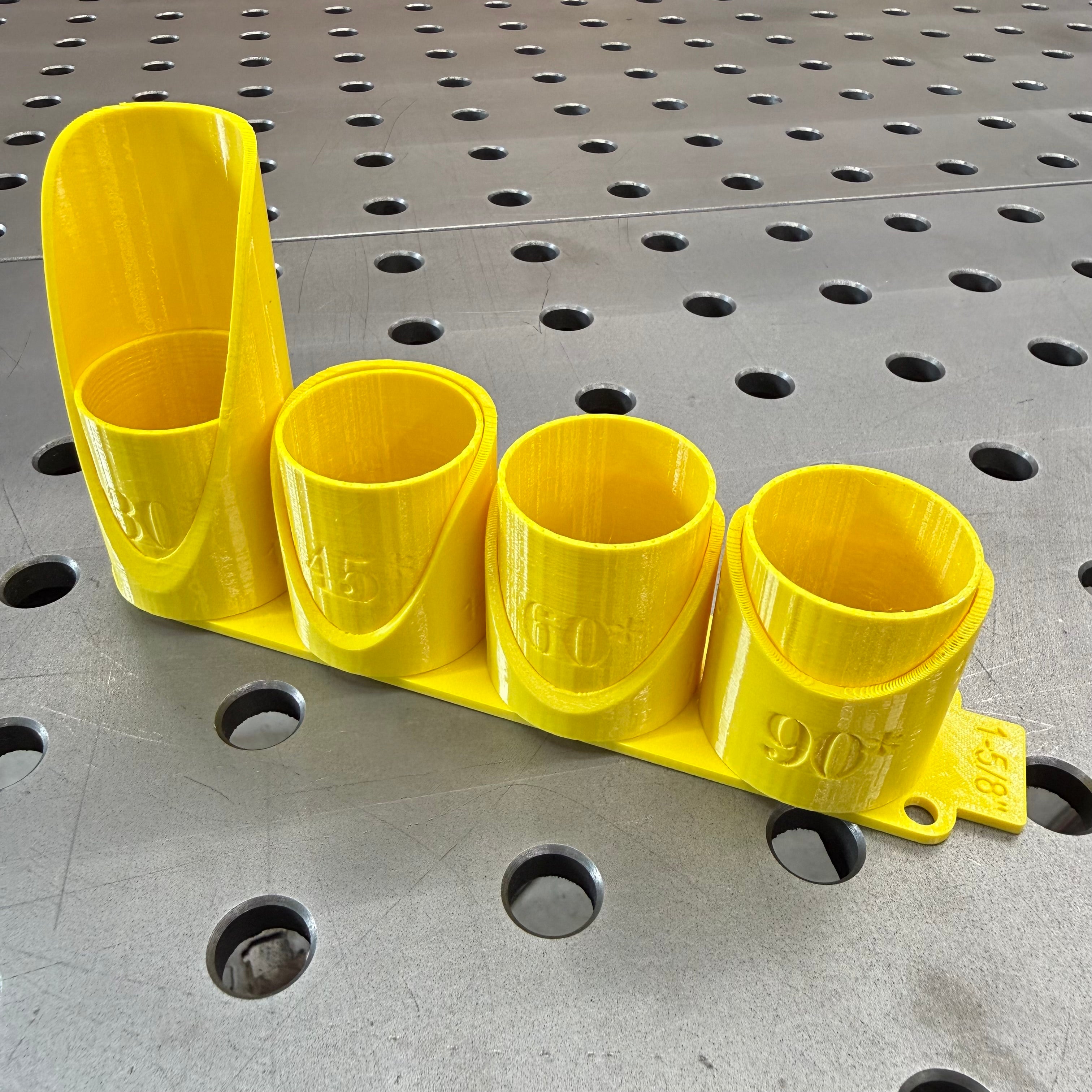 1-5/8” Roll cage Tube Notching Templates