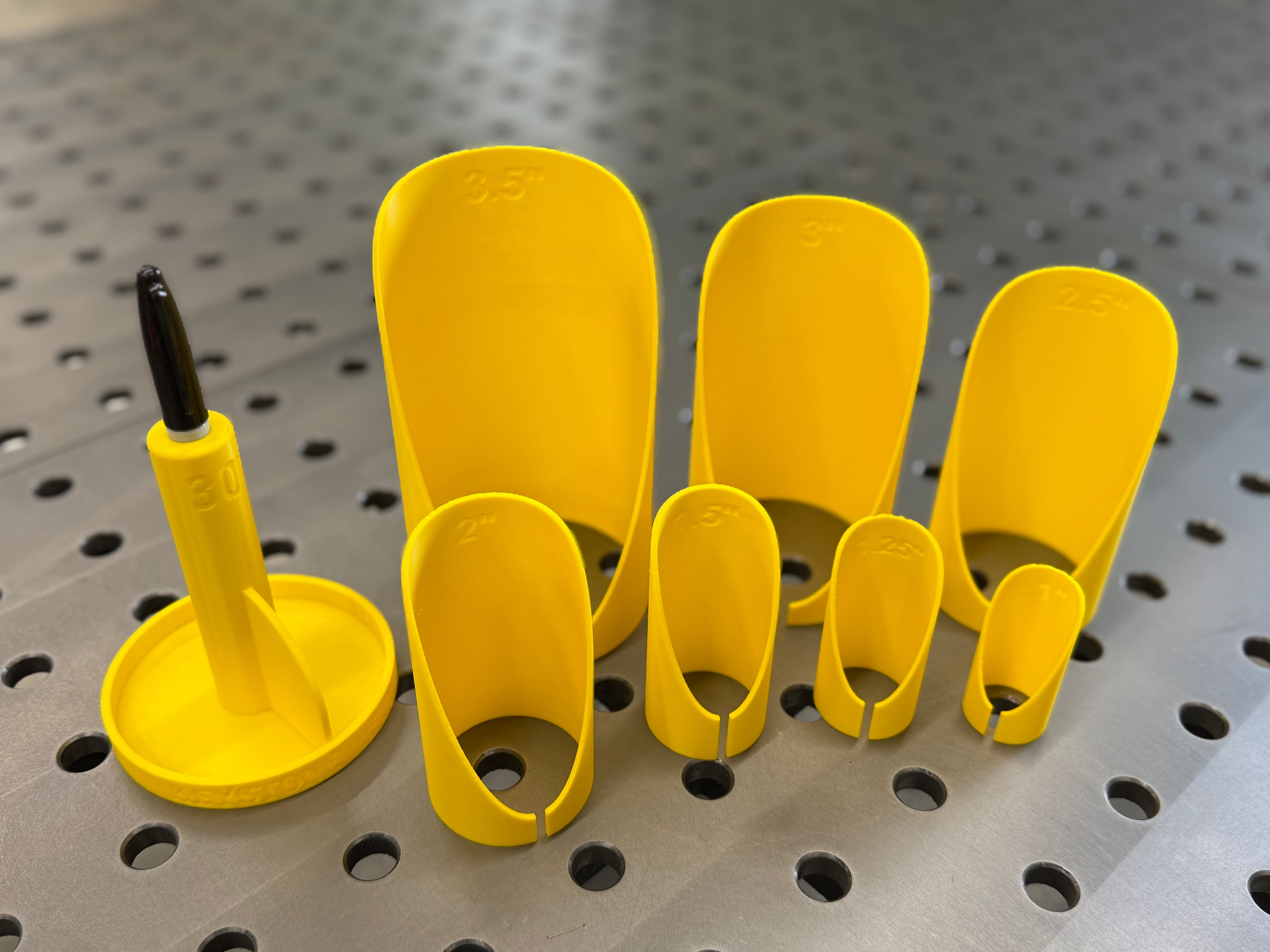 30 Degree Tube Notching Templates