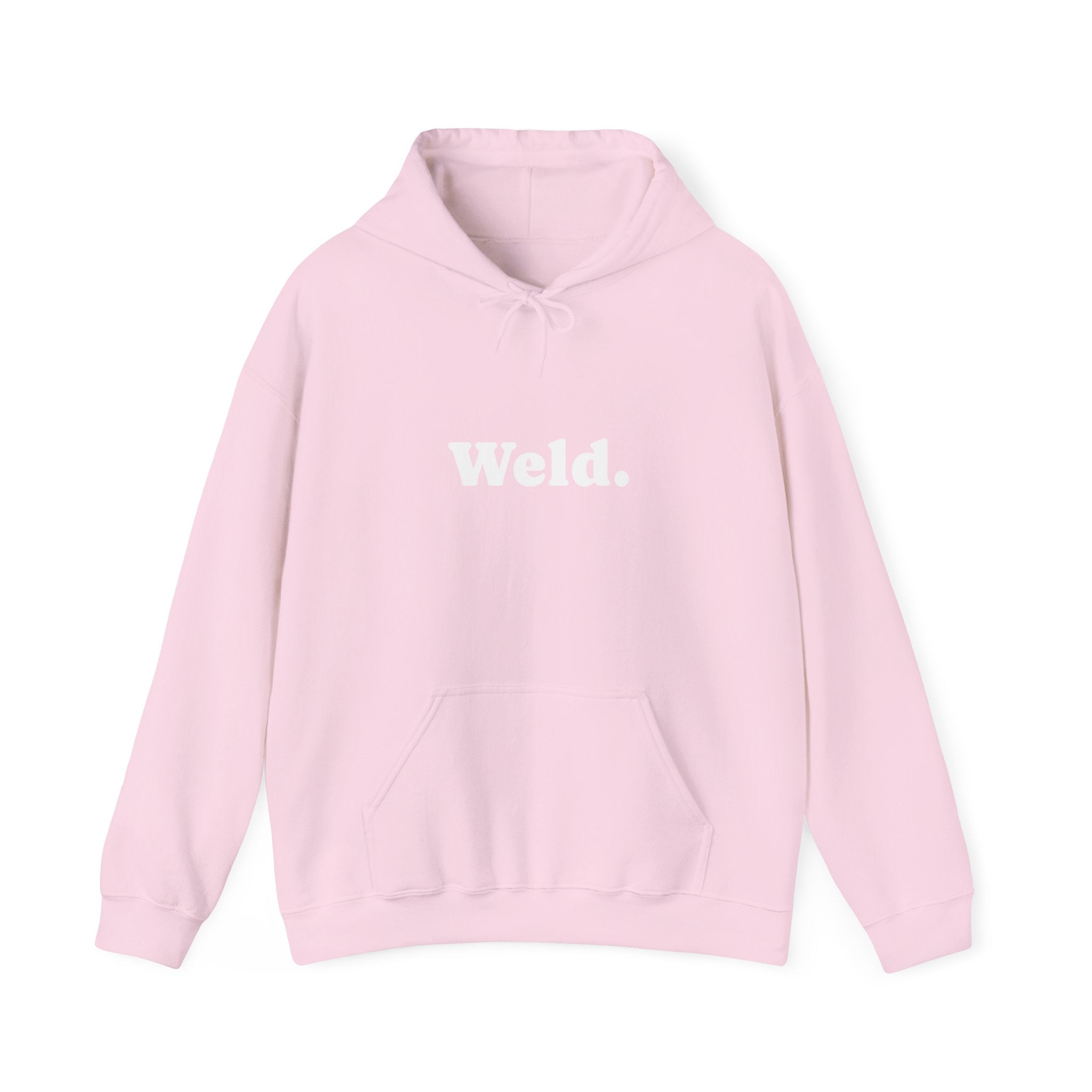 "Weld." Hoodie