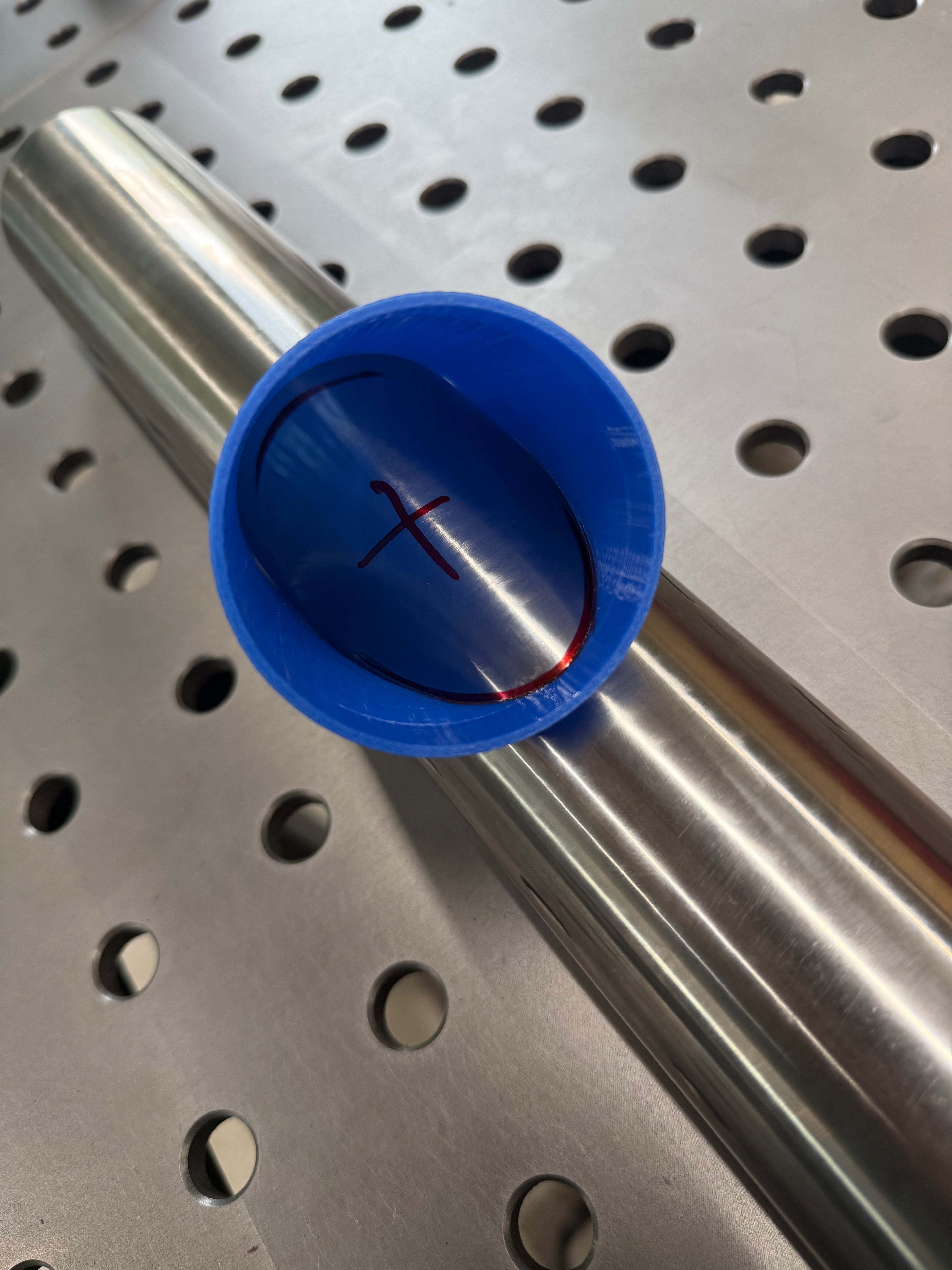 45 Degree Tube Notching Template Kit