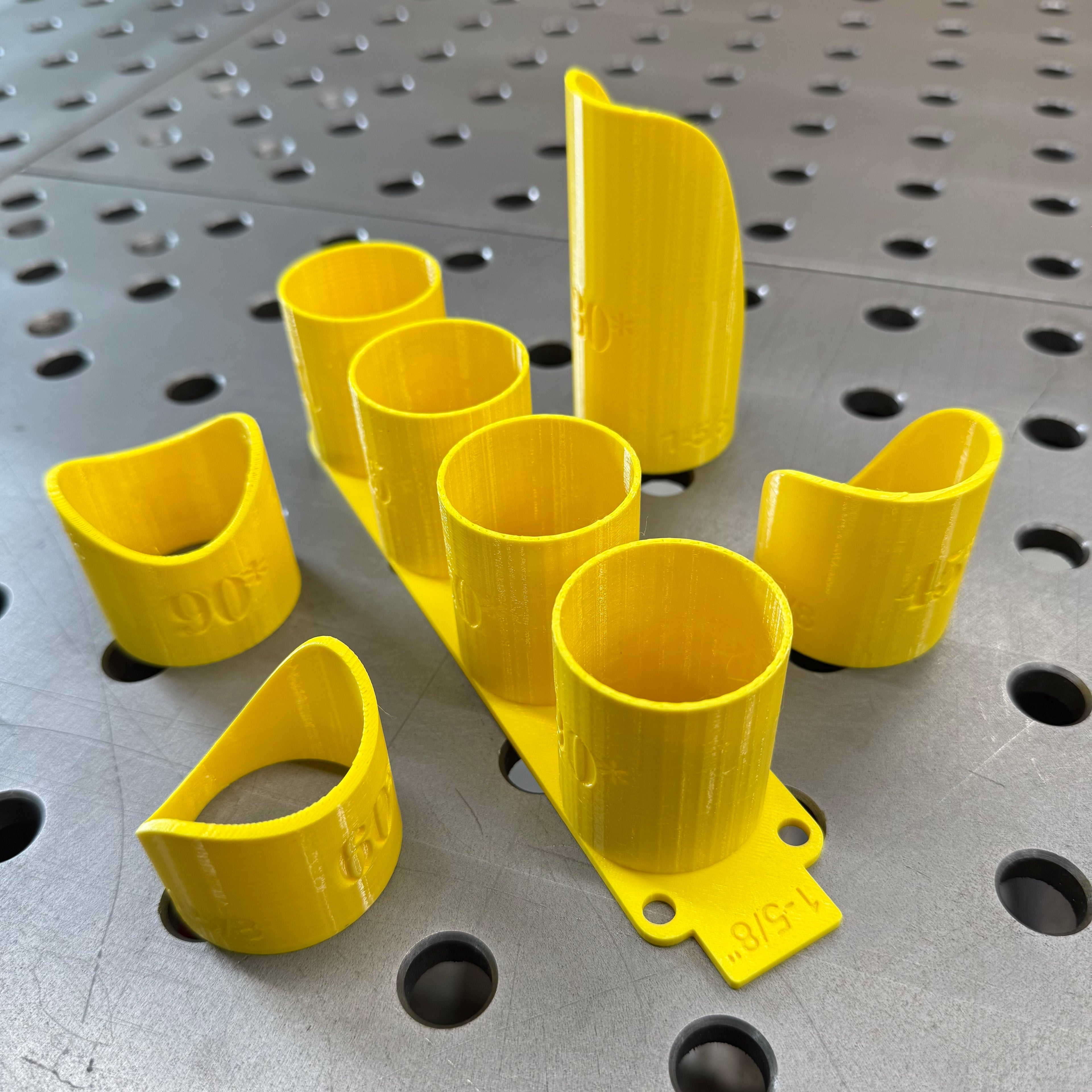 1-5/8” Roll cage Tube Notching Templates