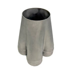 3D Printed Inconel 625 4-1 Double Slip Merge Collector - 2" Primaries to 3" Outlet
