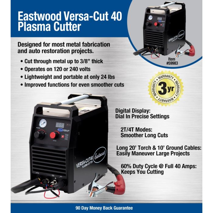 Eastwood Versa Cut 40 Amp Plasma Cutter