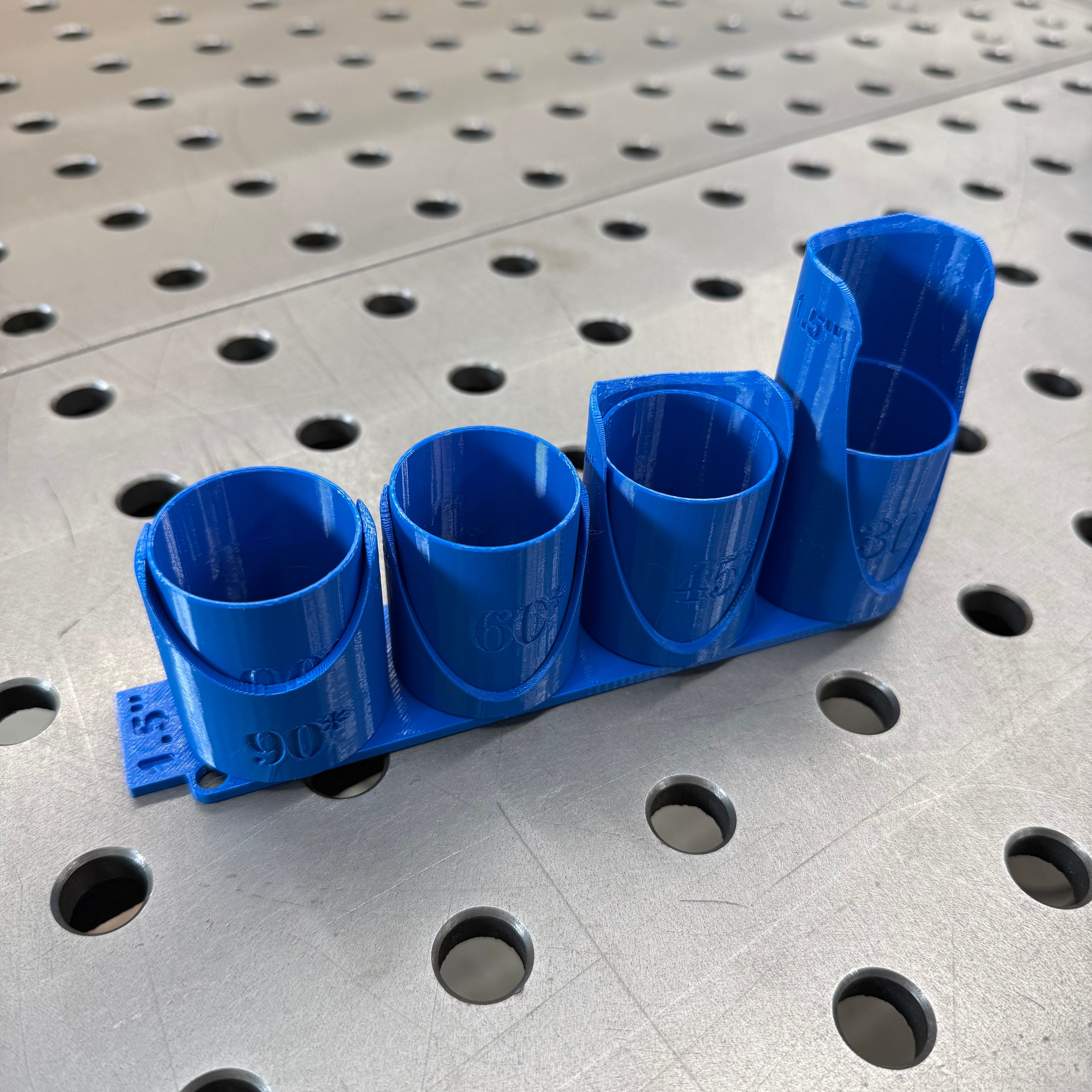 Single Size Tube Notching Templates