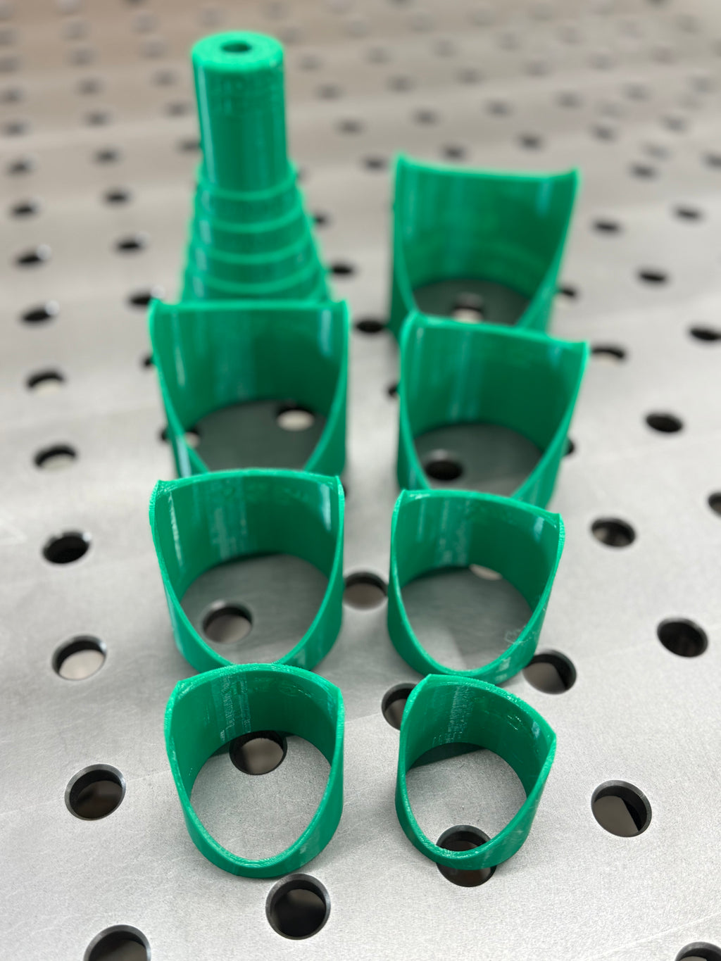 60 Degree Tube Notching Templates