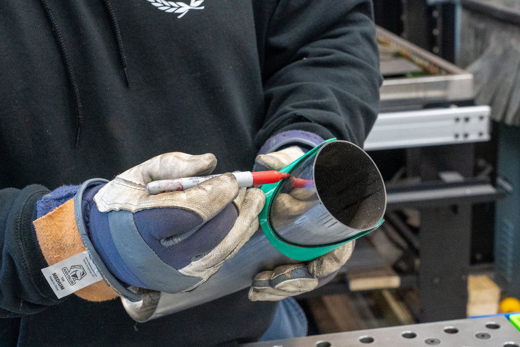 60 Degree Tube Notching Templates