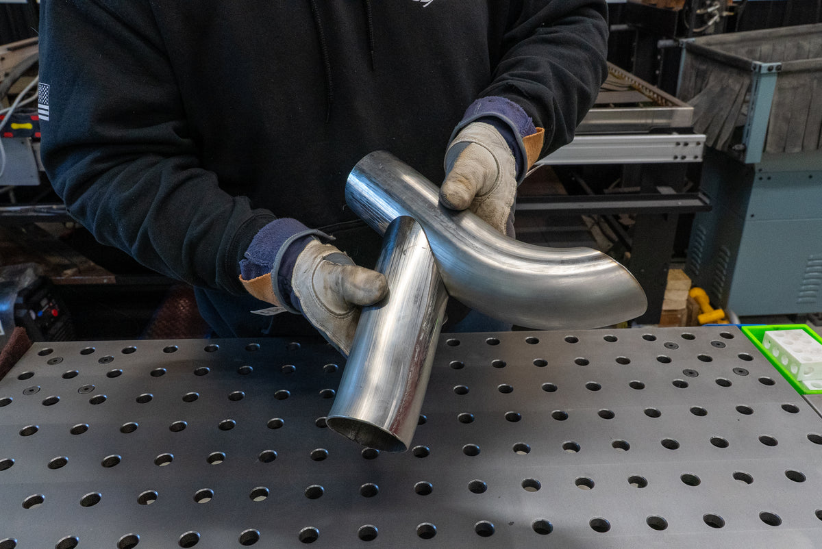 Tube Notching Templates - 60 Degree  - before welding