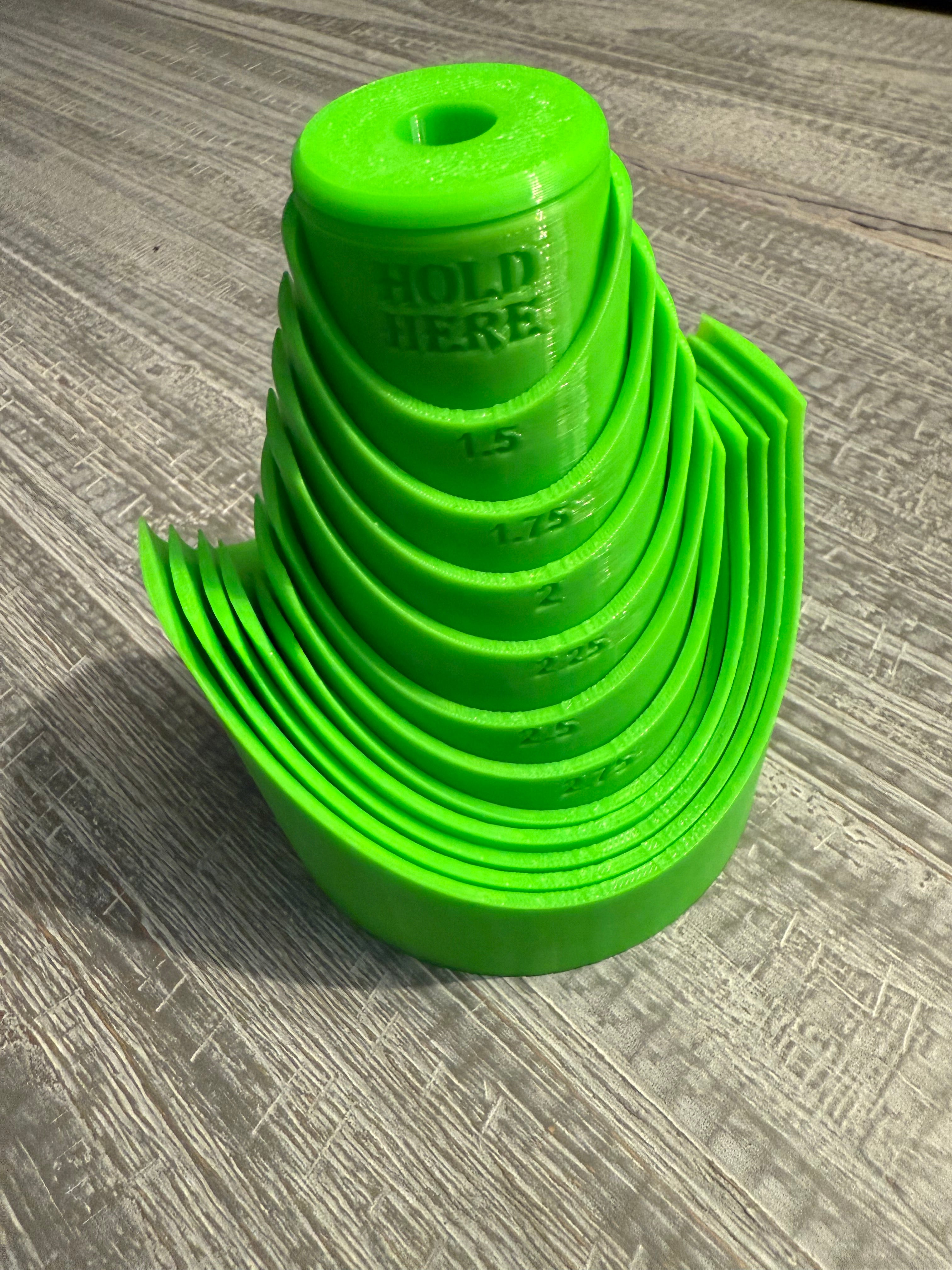 90 Degree OVERSIZED Tube Notching Templates