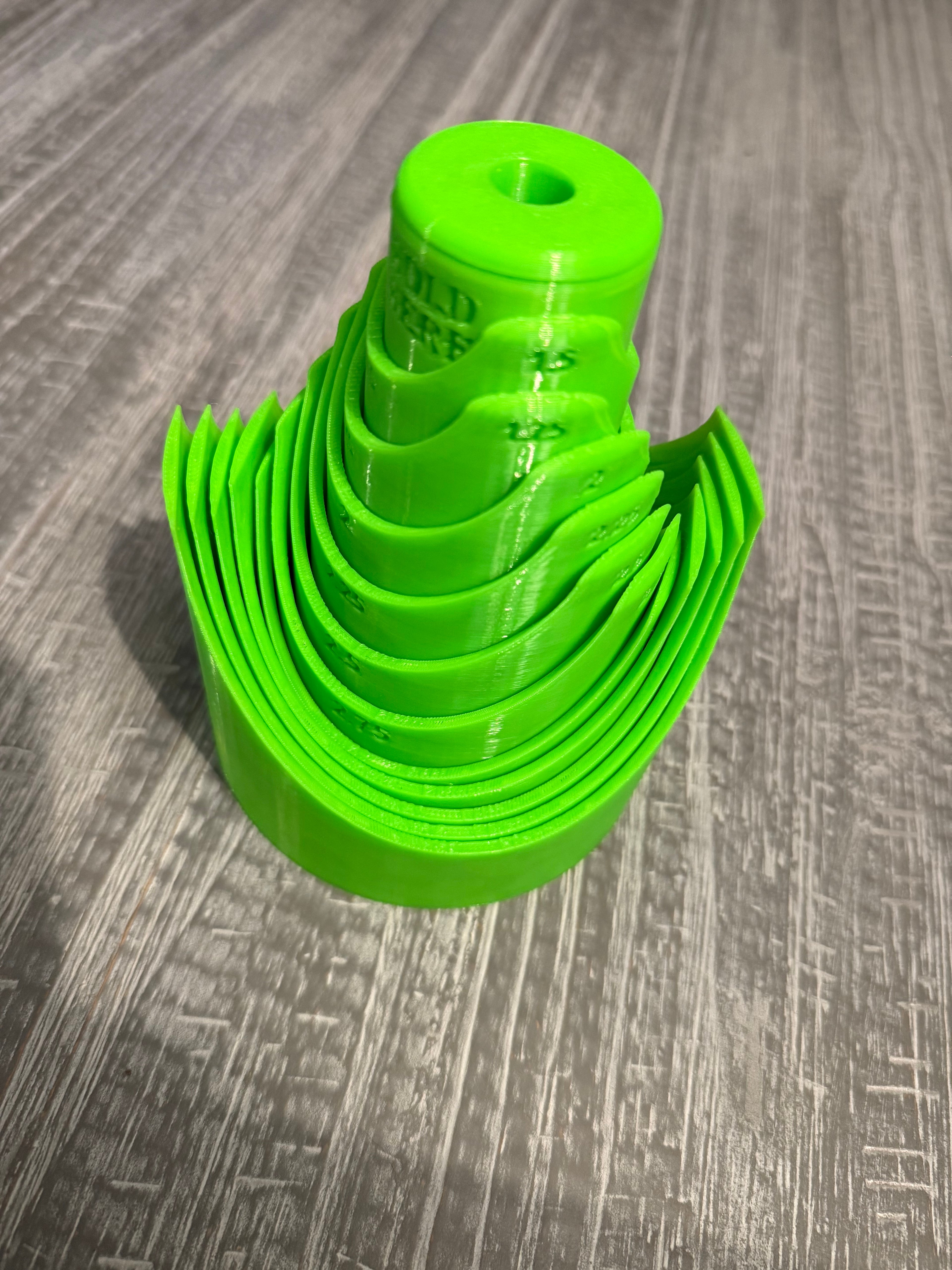 90 Degree OVERSIZED Tube Notching Templates