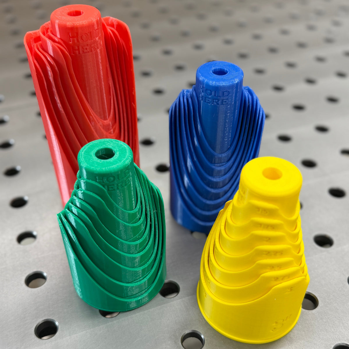 Complete 28-piece KMC tube notching template bundle