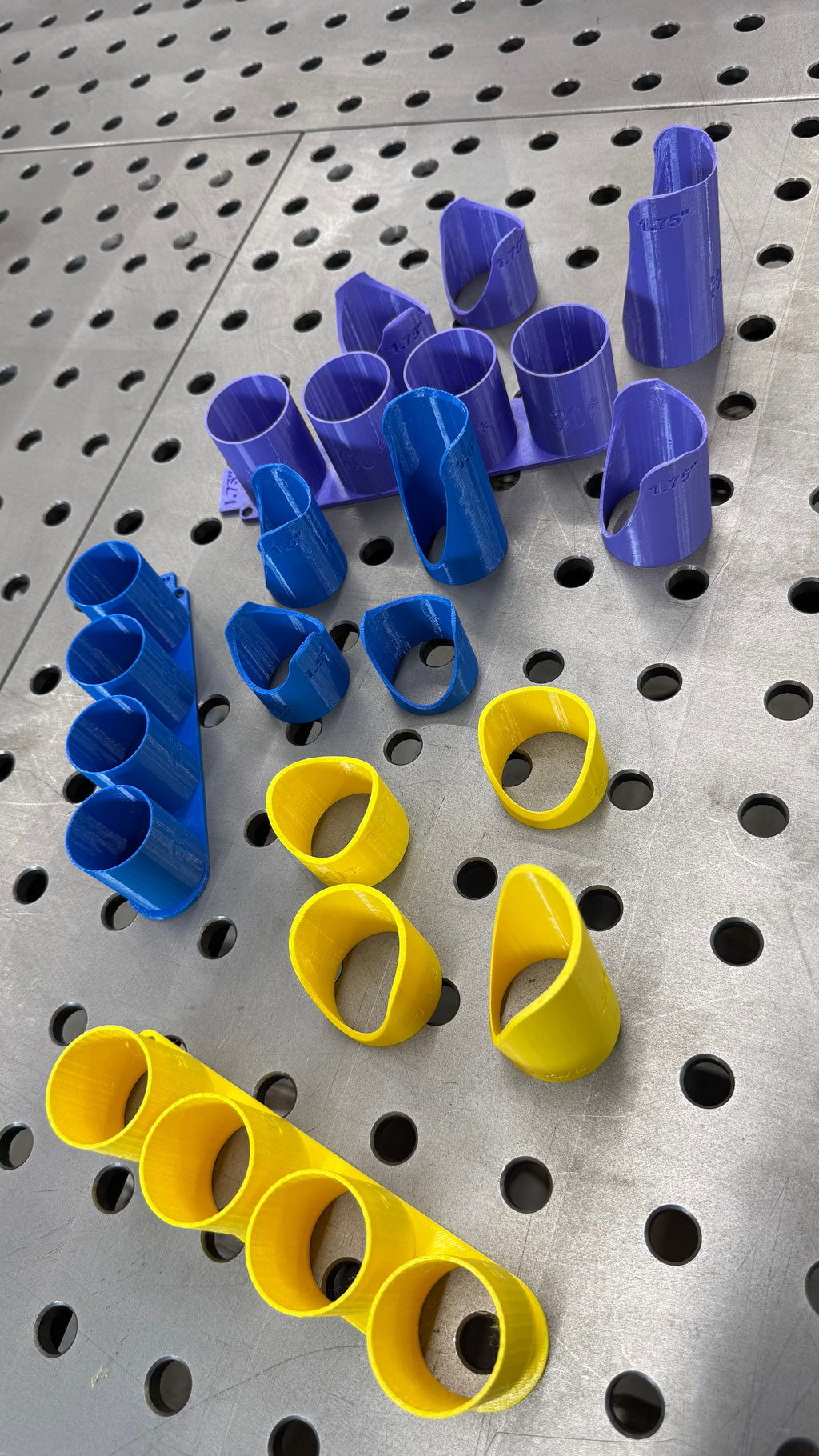 Single Size Tube Notching Templates