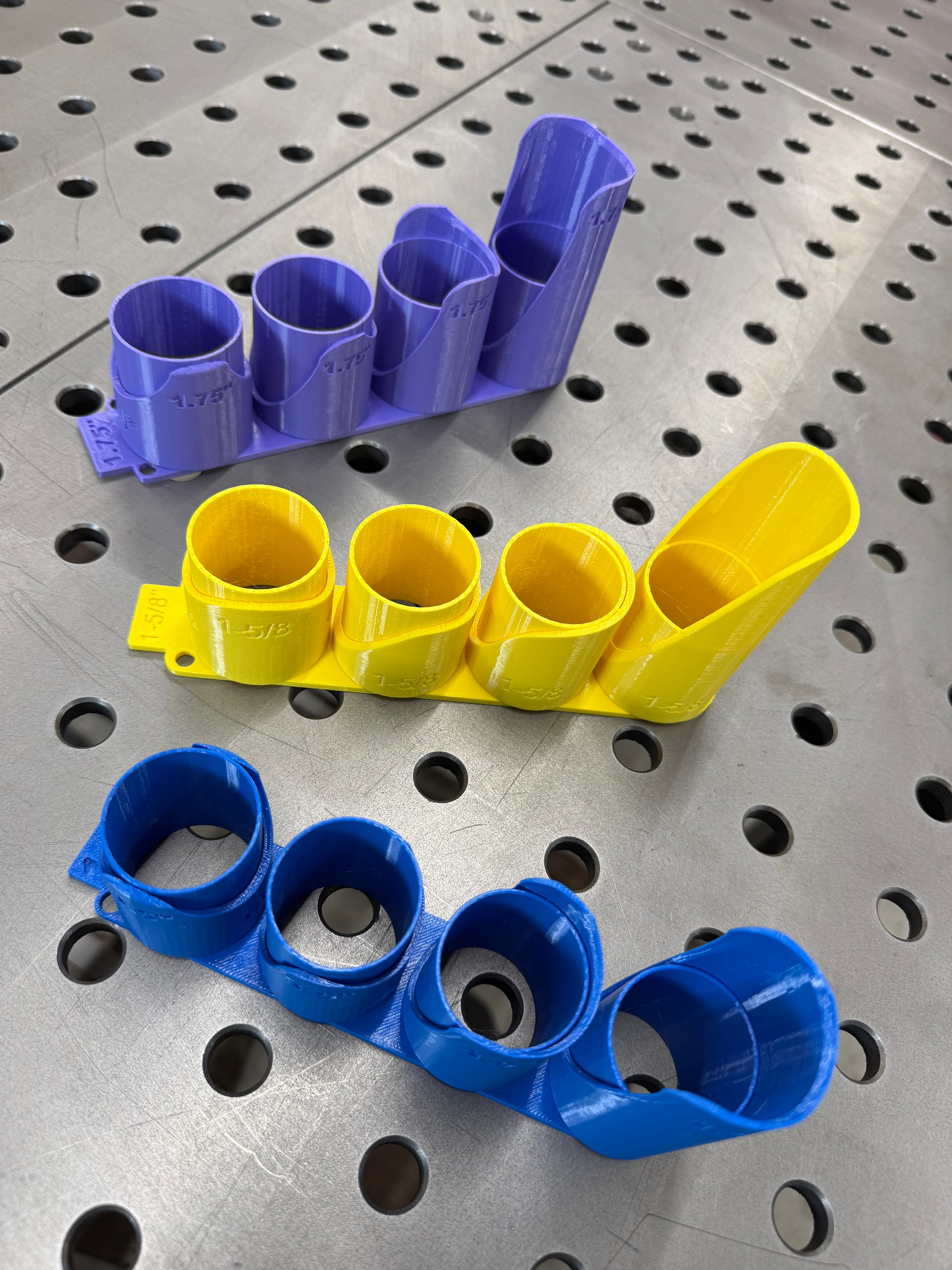 Single Size Tube Notching Templates