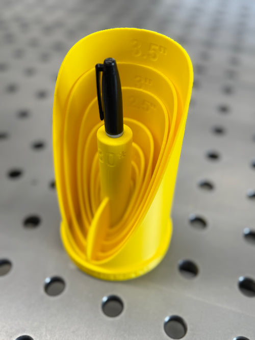 30 Degree Tube Notching Templates