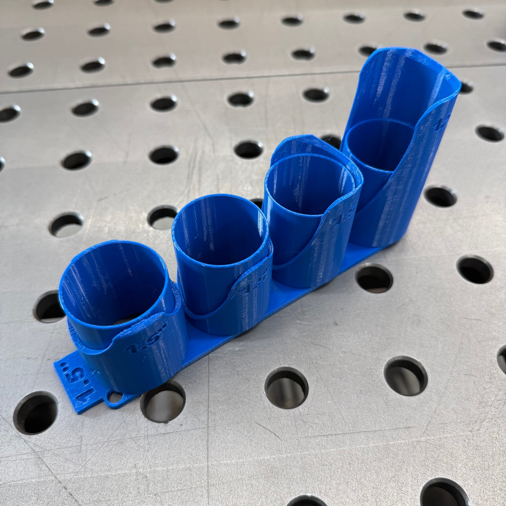 Single Size Tube Notching Templates