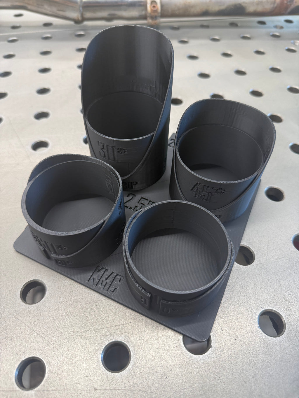 Transitional Tube Notching Templates