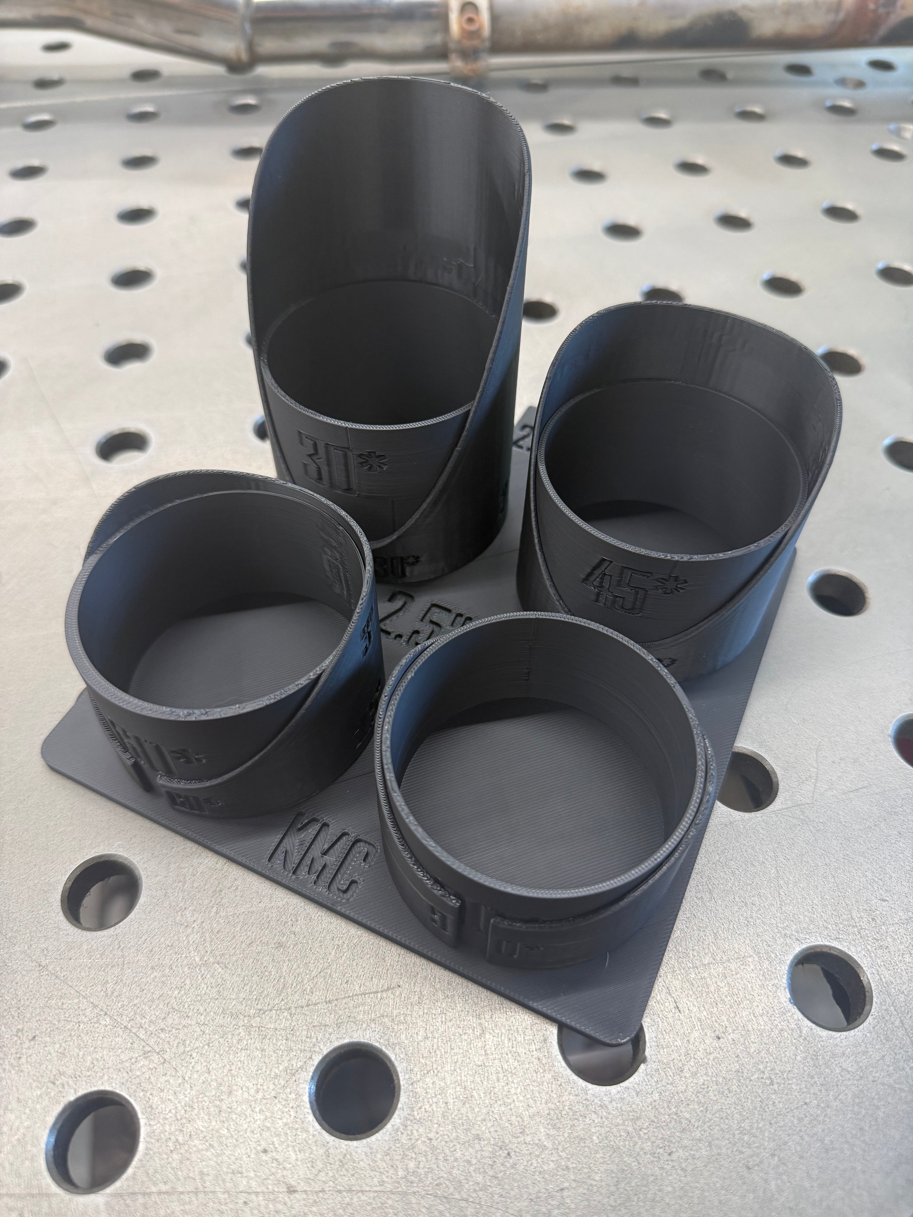 Transitional Tube Notching Templates