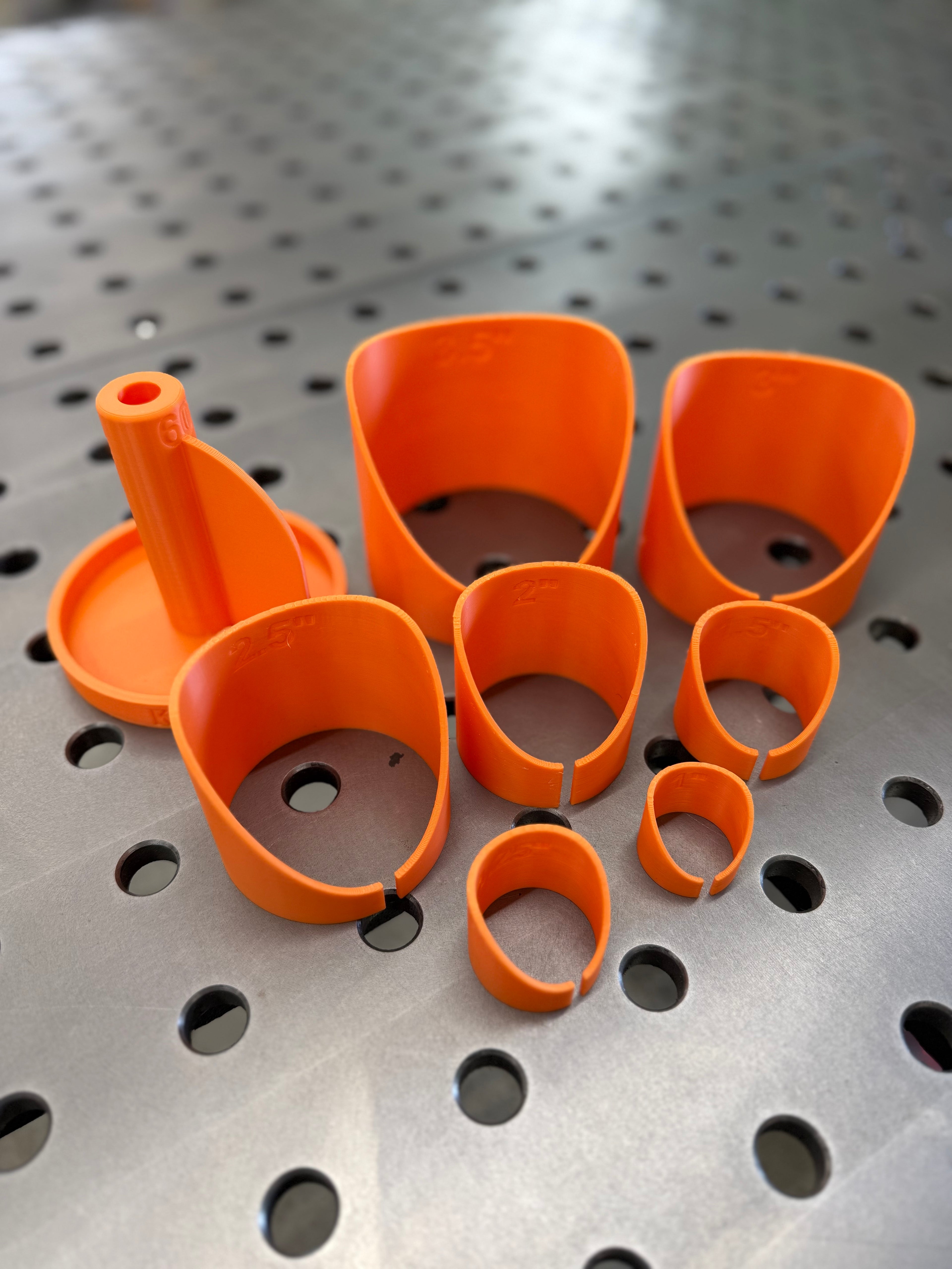 60 Degree Tube Notching Templates