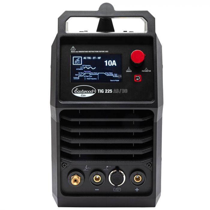 Eastwood TIG 225 Amp Elite AC/DC Welder w/ Digital LCD