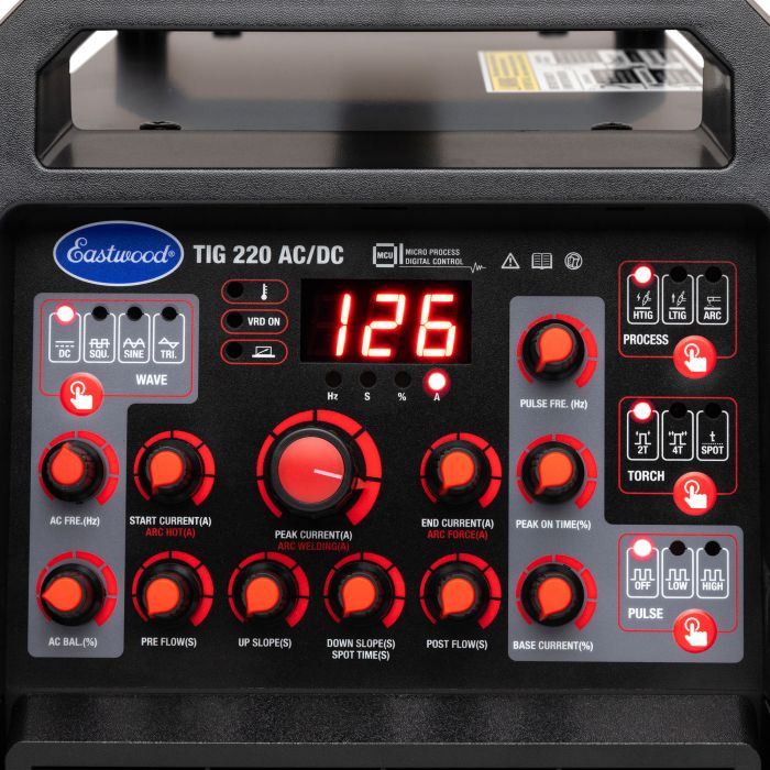 Eastwood TIG 220 Amp AC/DC Welder
