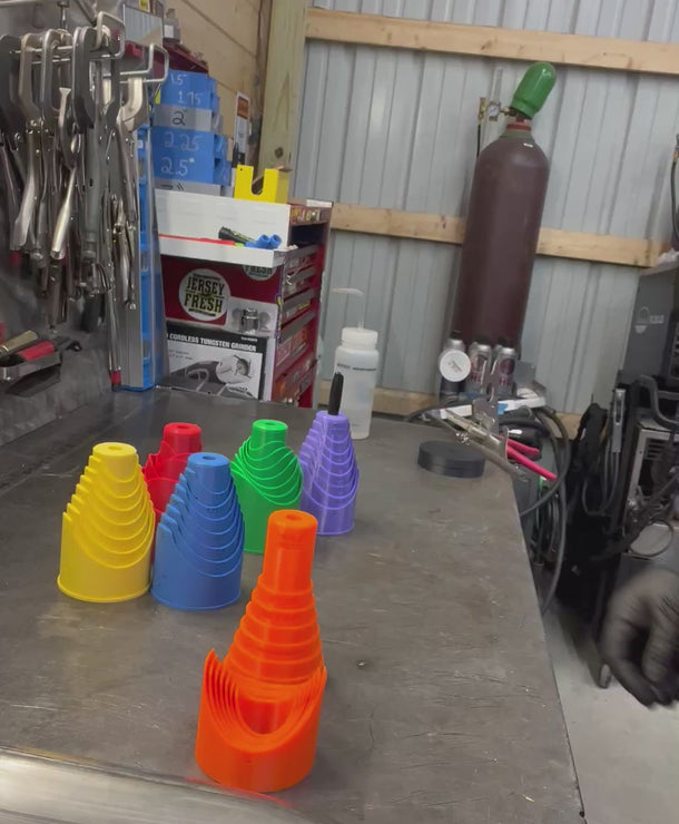 KMC tube notching template demonstration video